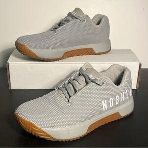 NOBULL Men's Size 5.5 / Women’s 7 Gray Training Sneakers SuperFabric